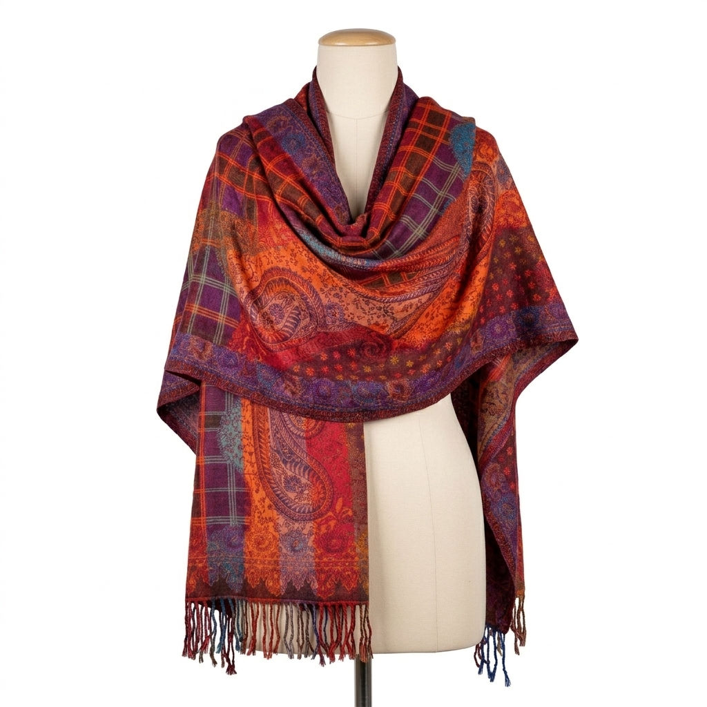 Boiled Wool Stole